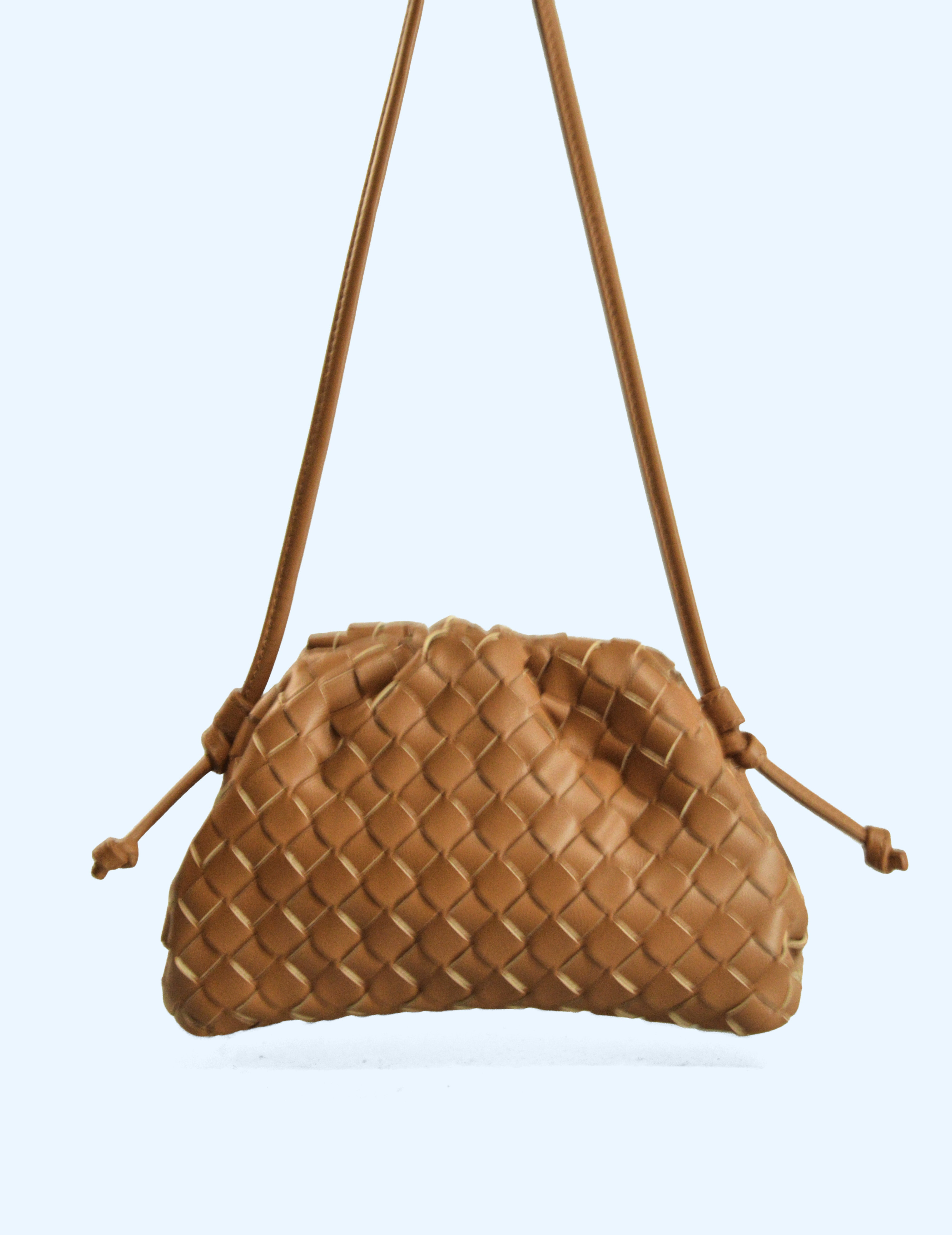 Bolso trenzado - Camel