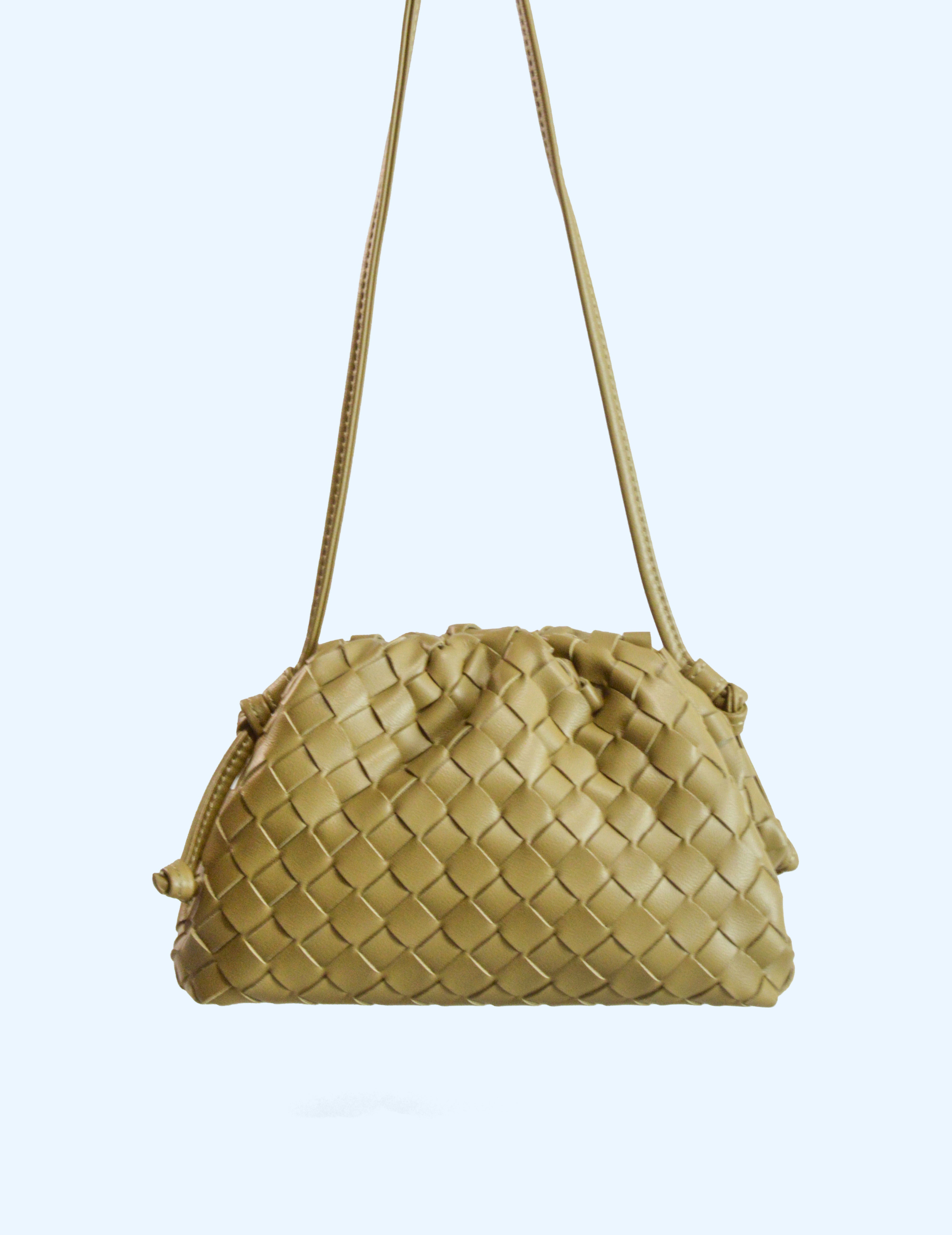 Bolso trenzado - Caramel