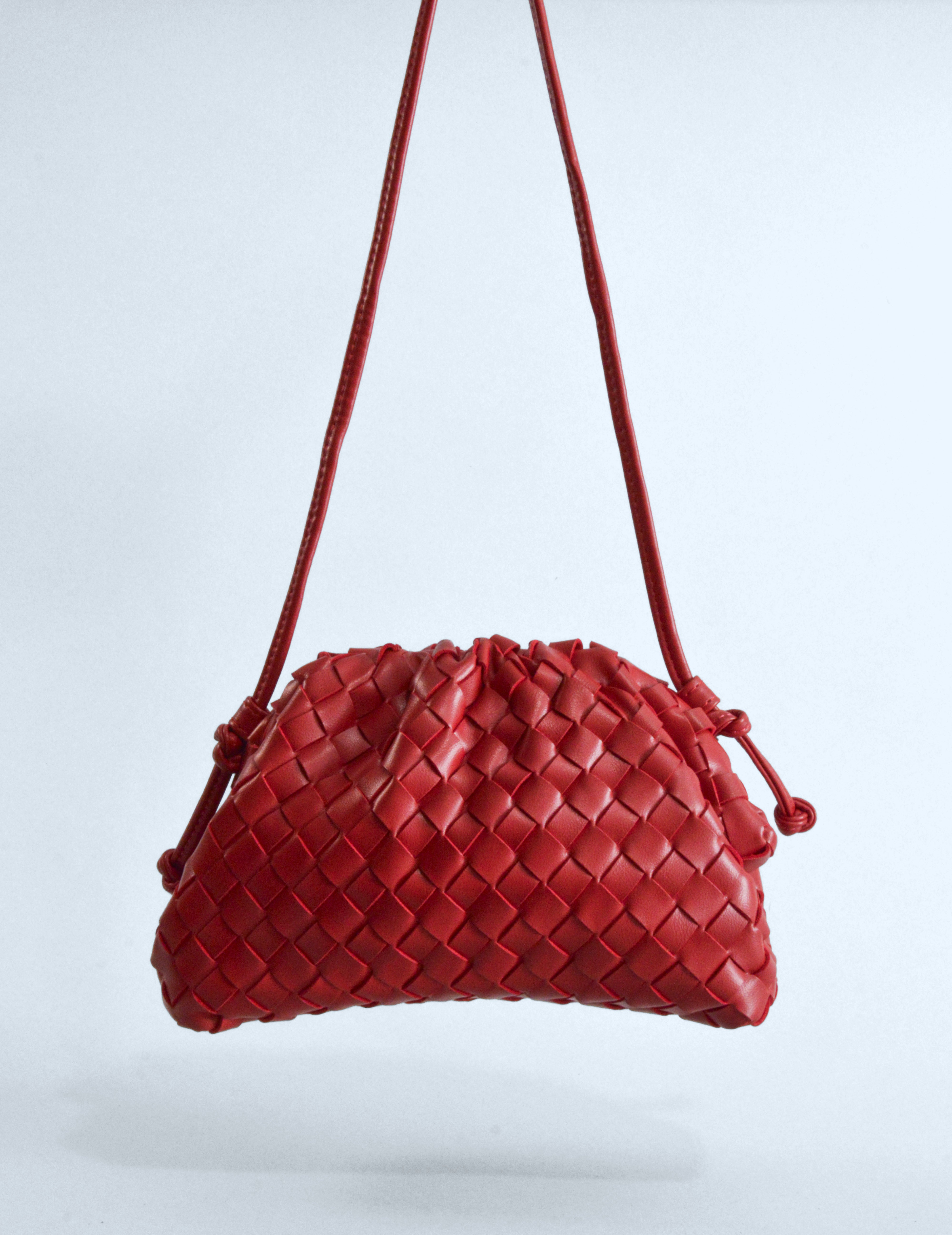 Bolso trenzado - Rojo