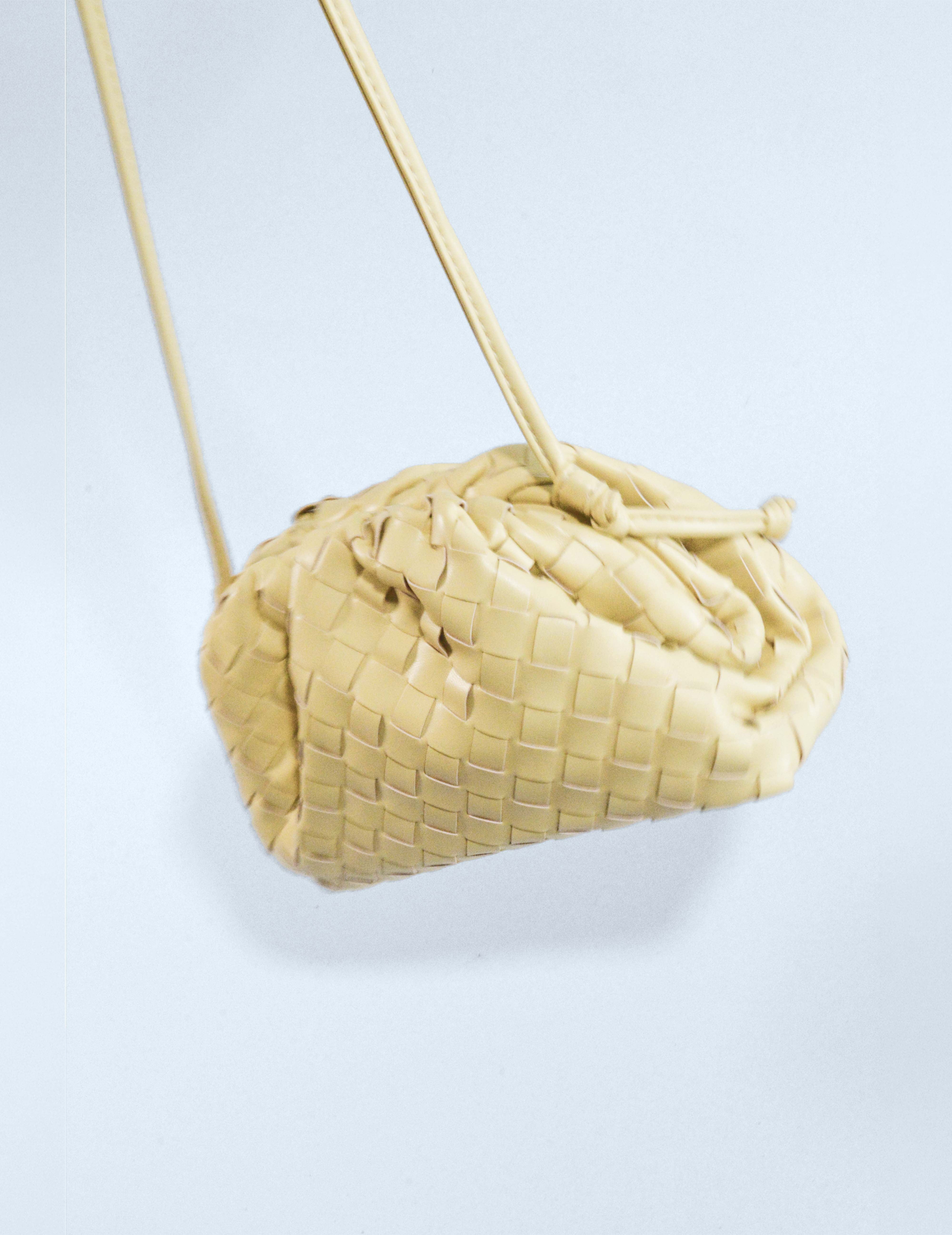 Bolso trenzado - Limón