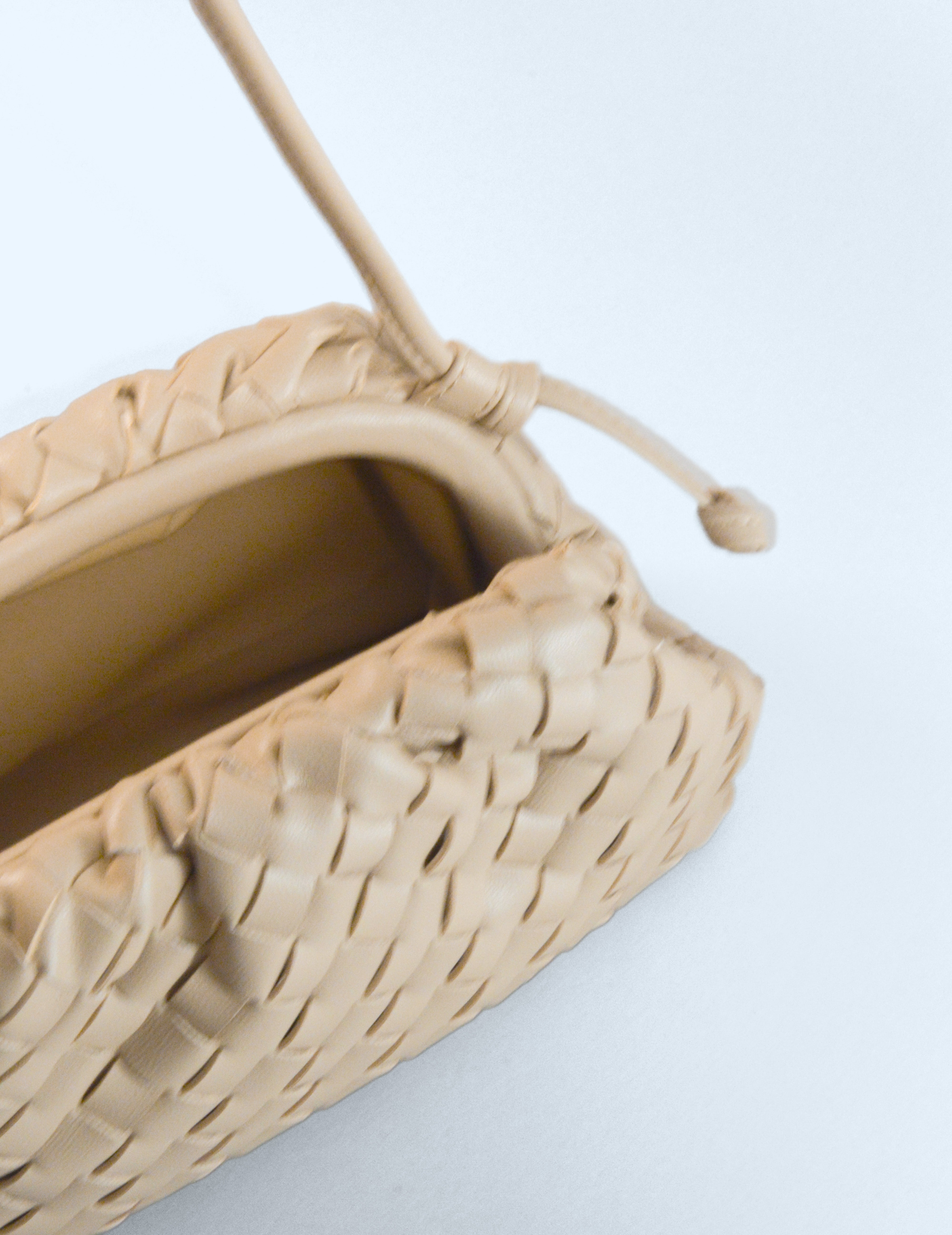 Bolso trenzado - Nude