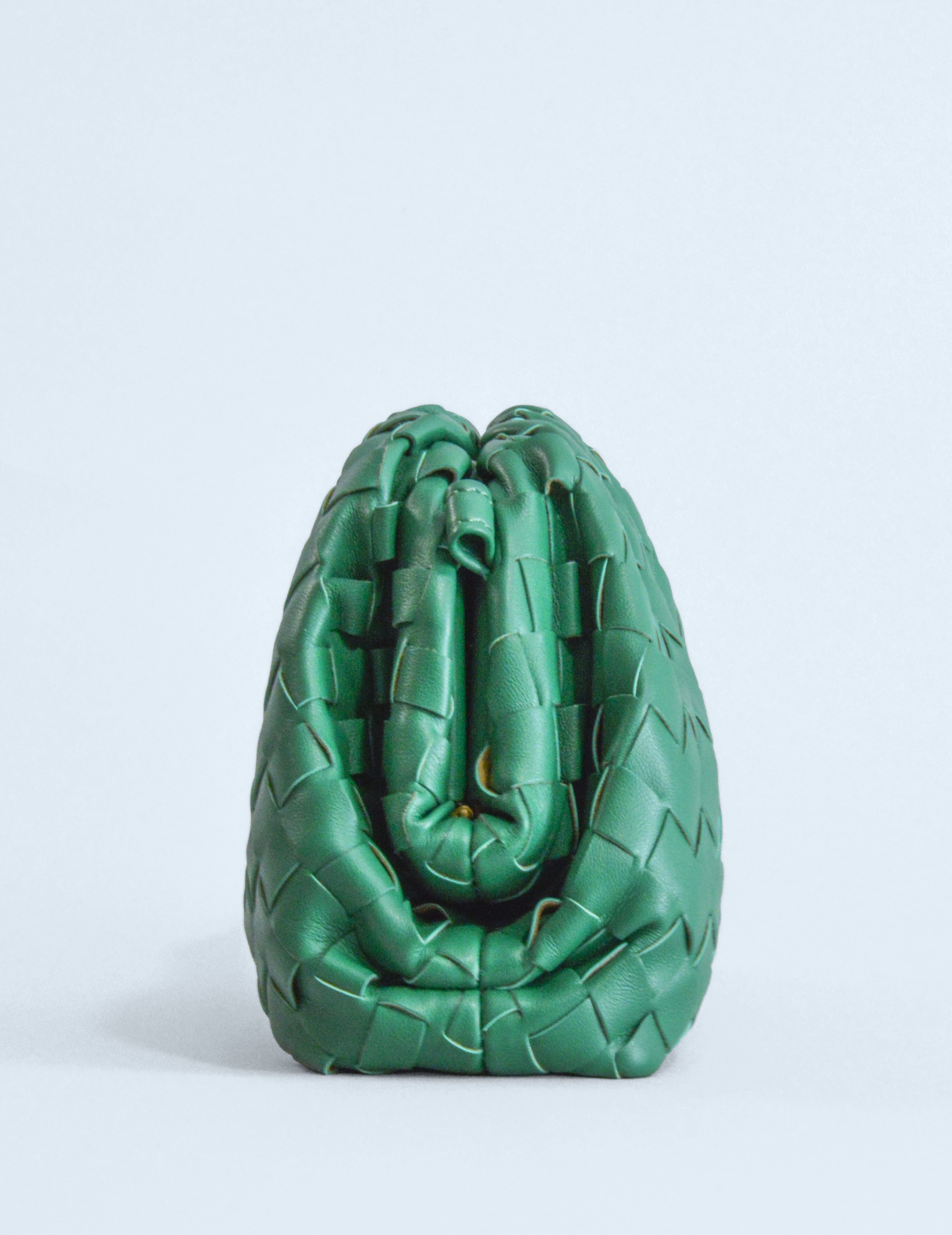 Bolso trenzado - Verde