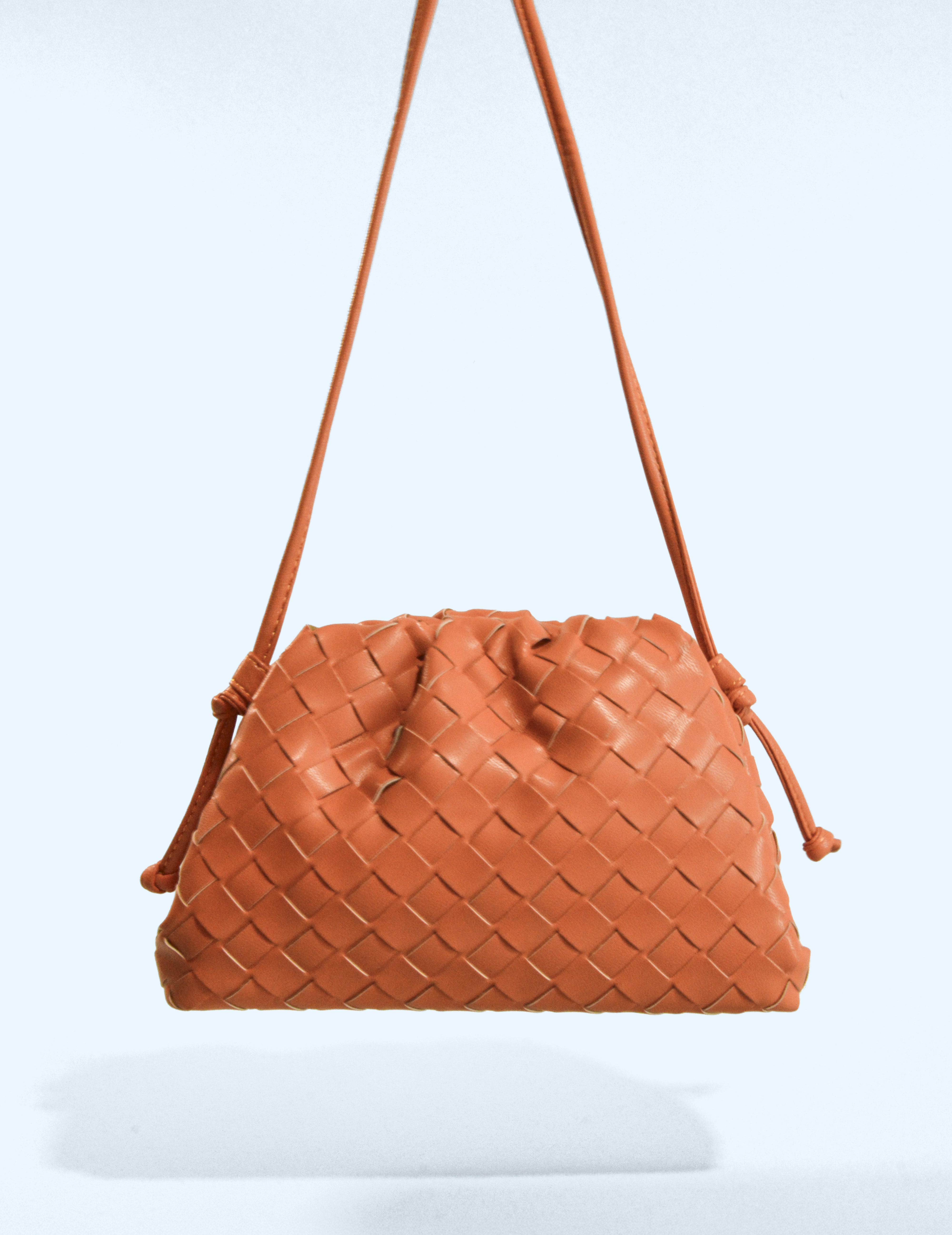 Bolso trenzado - Mandarina