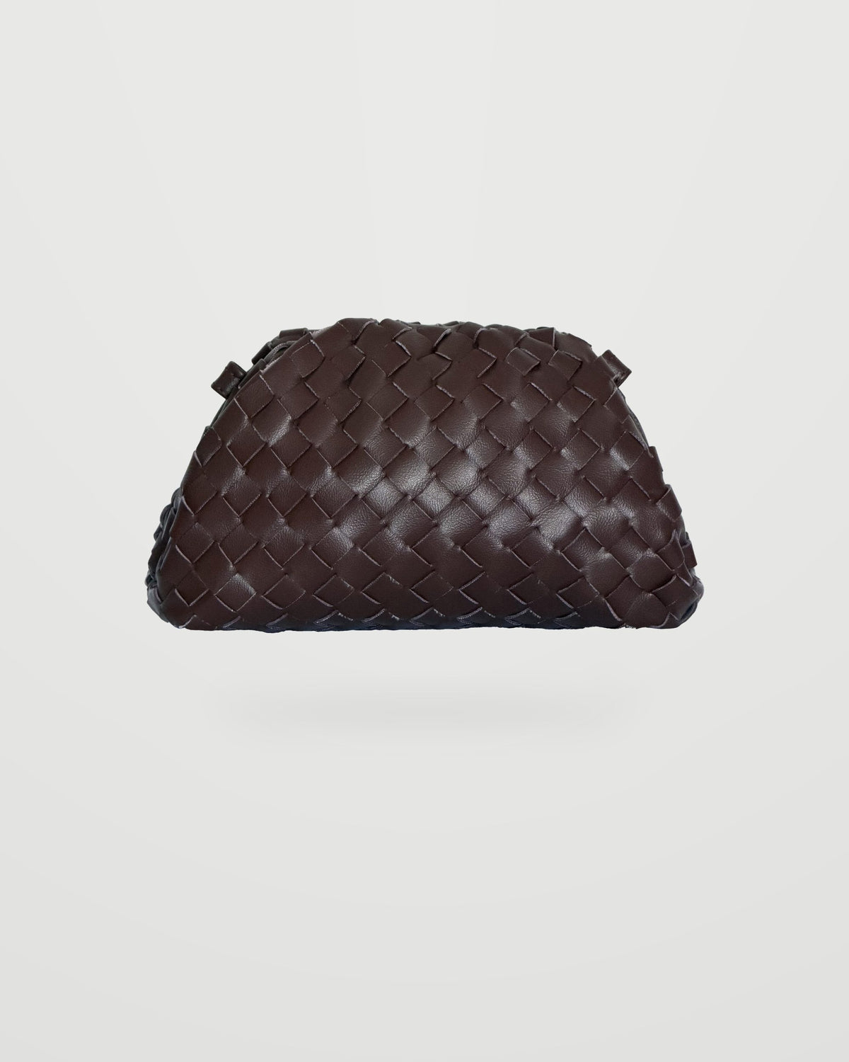 Bolso trenzado Nube marrón chocolate