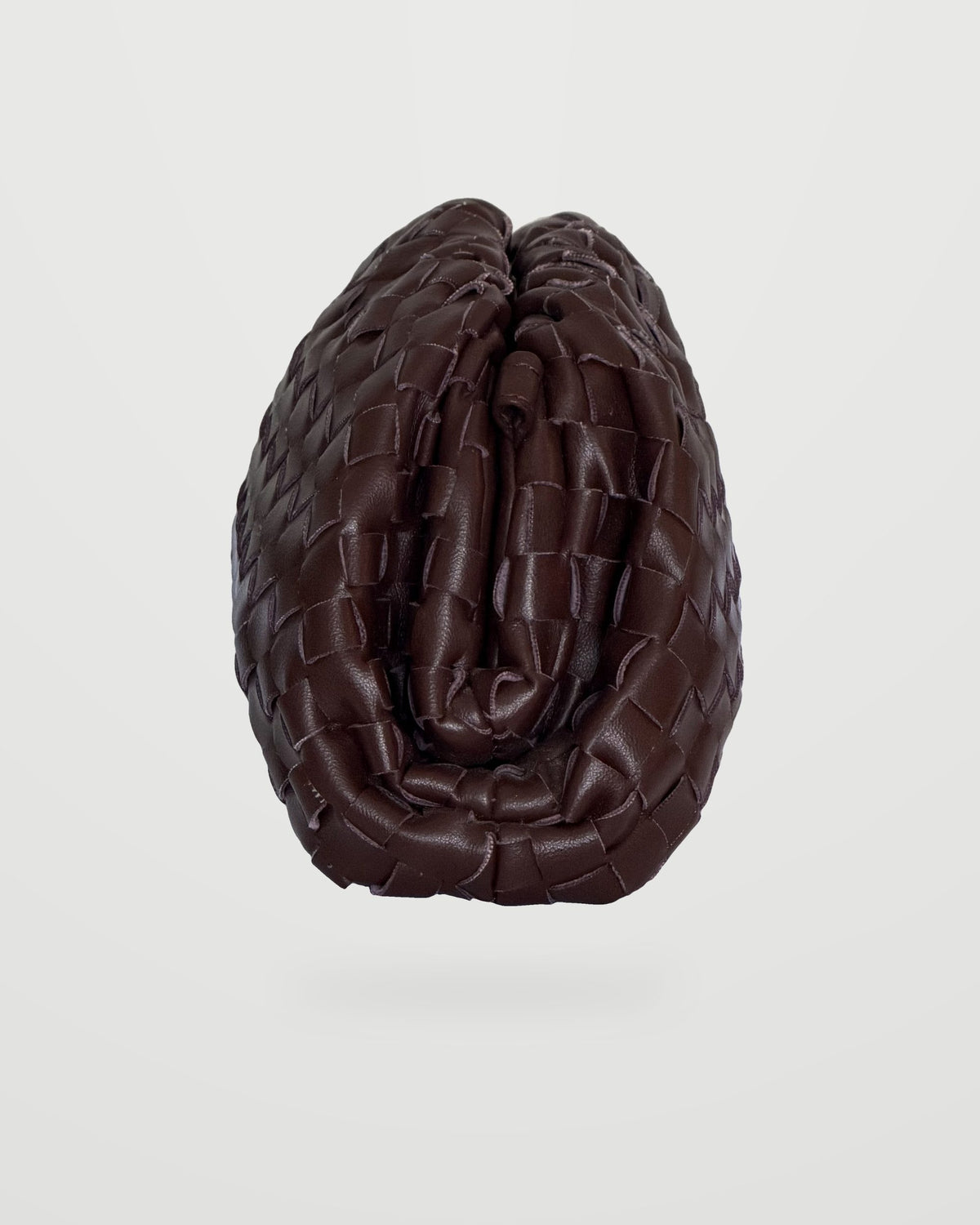 Bolso trenzado Nube marrón chocolate