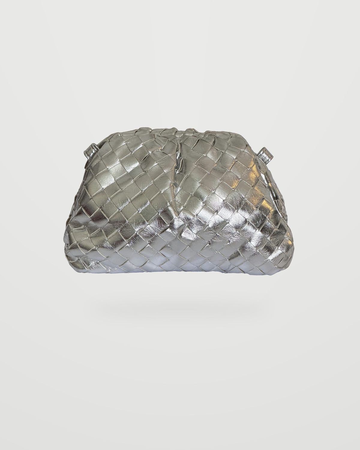 Bolso trenzado Nube plata
