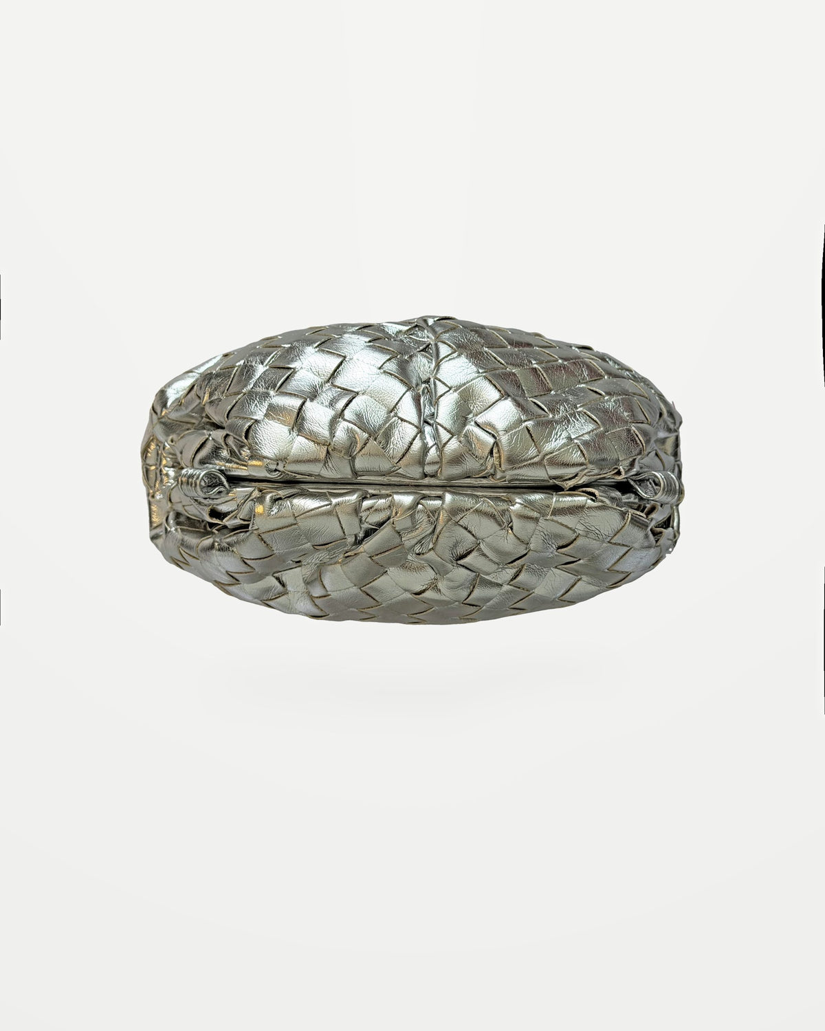 Bolso trenzado Nube plata