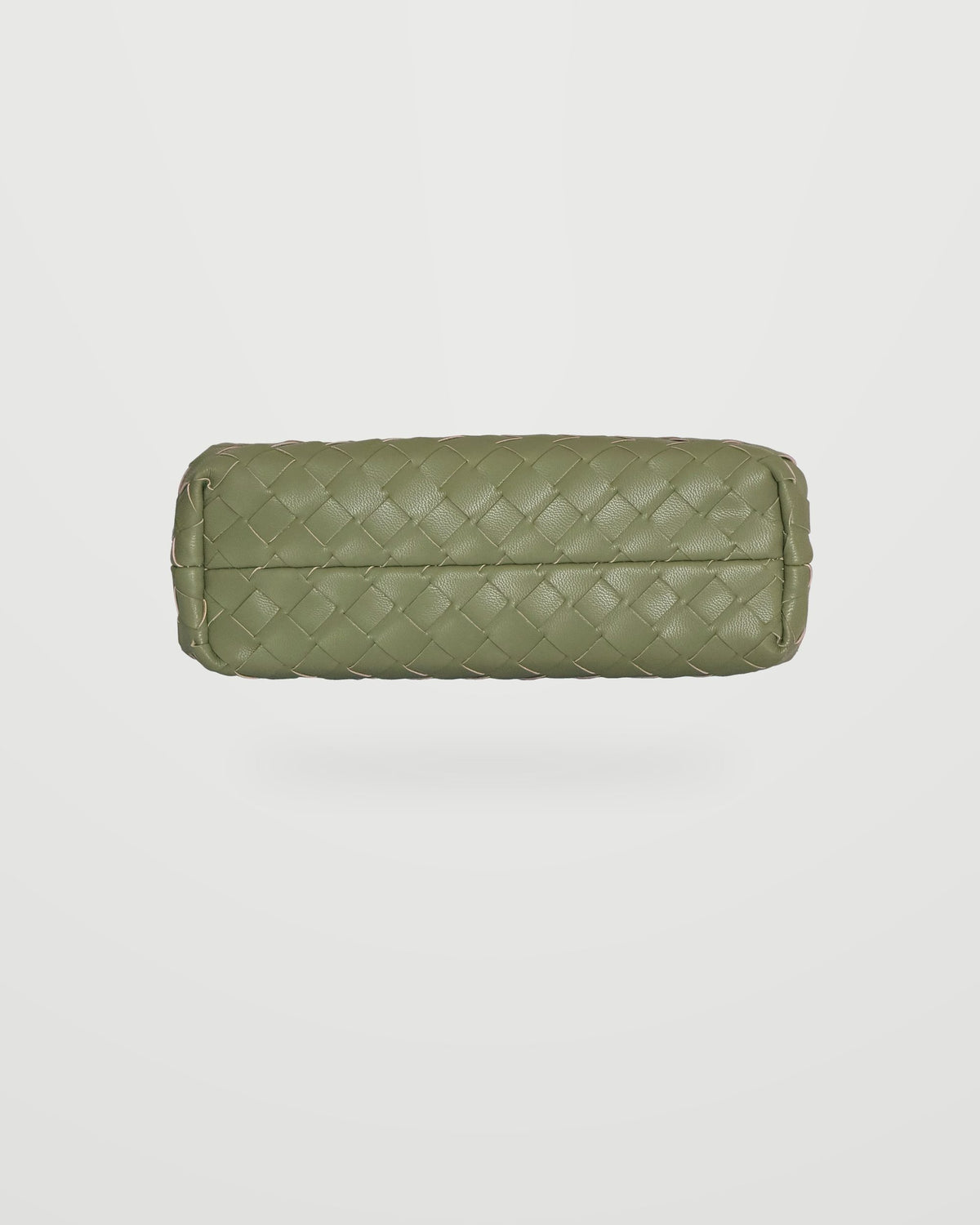 Bolso trenzado Nube verde oliva