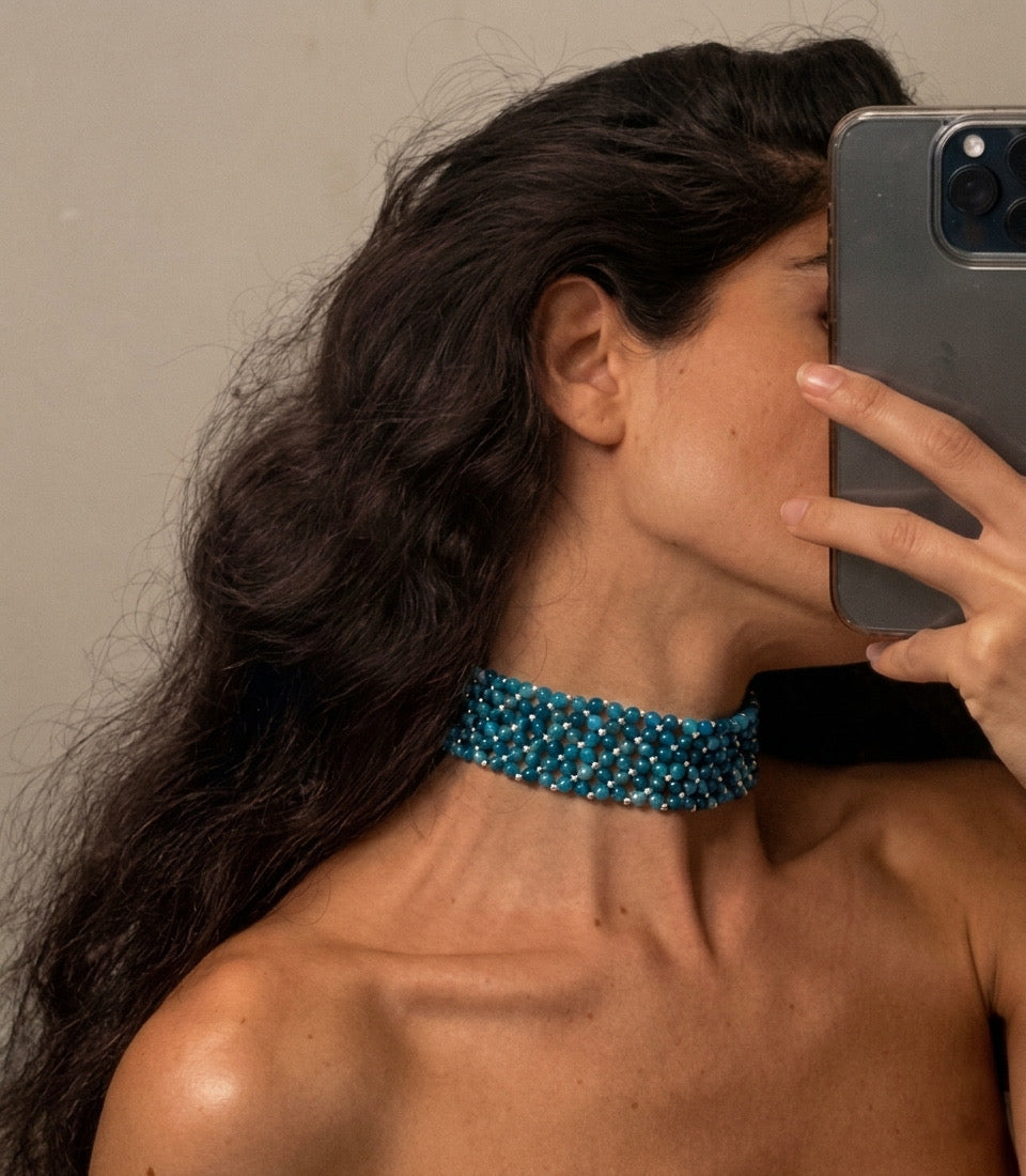 Choker - Indigo