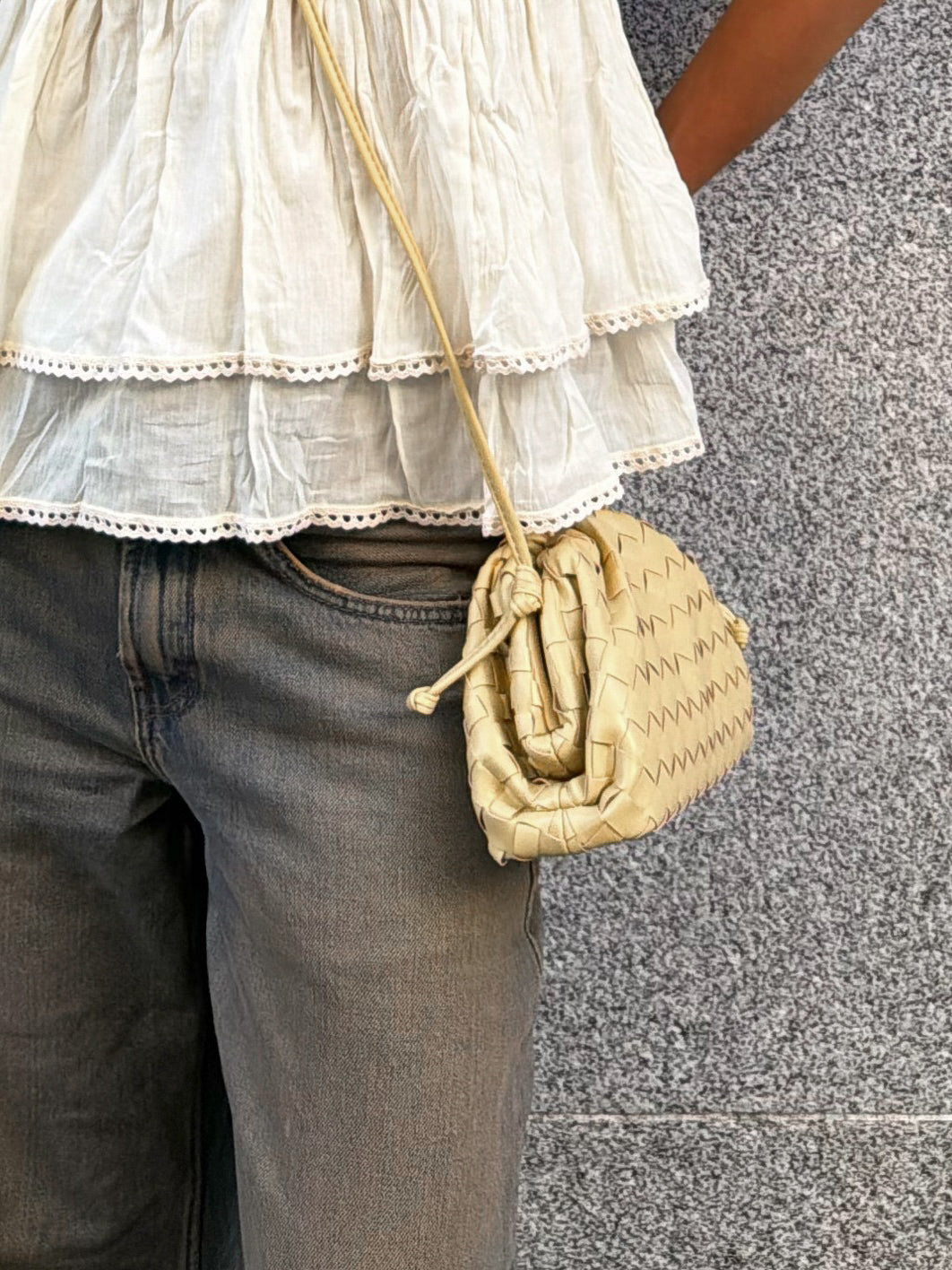 Braided Bag - Lemon