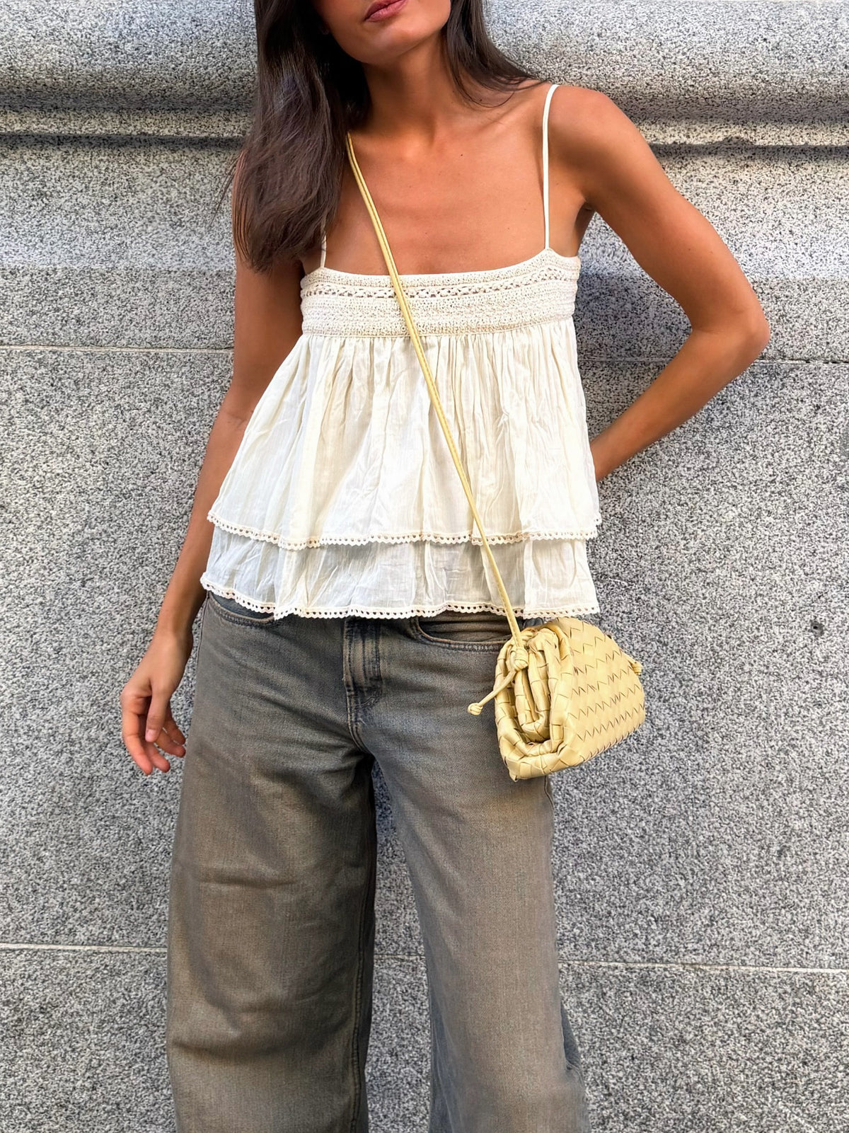 Braided Bag - Lemon