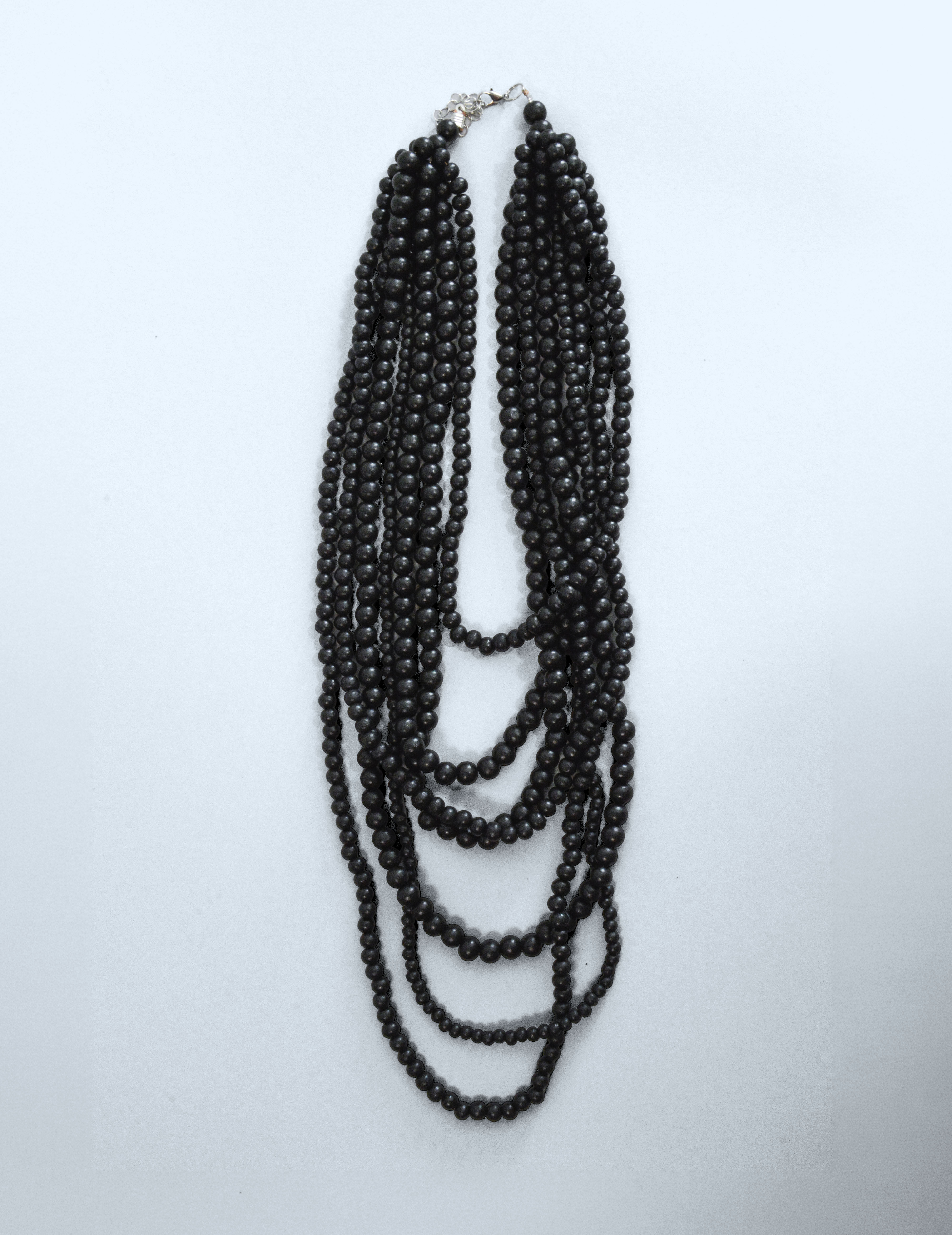 Collar multicapas - Negro