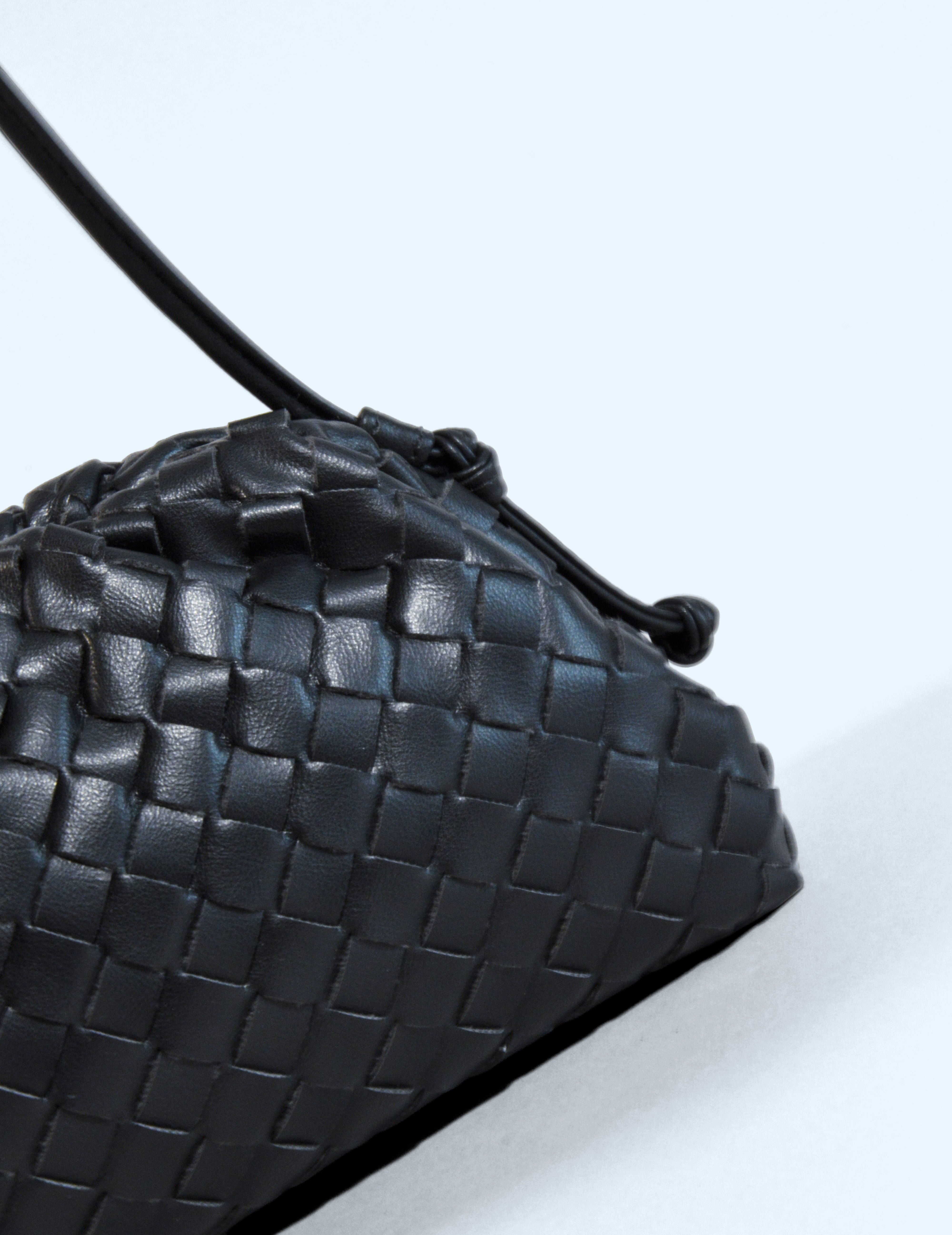 Bolso trenzado - Negro