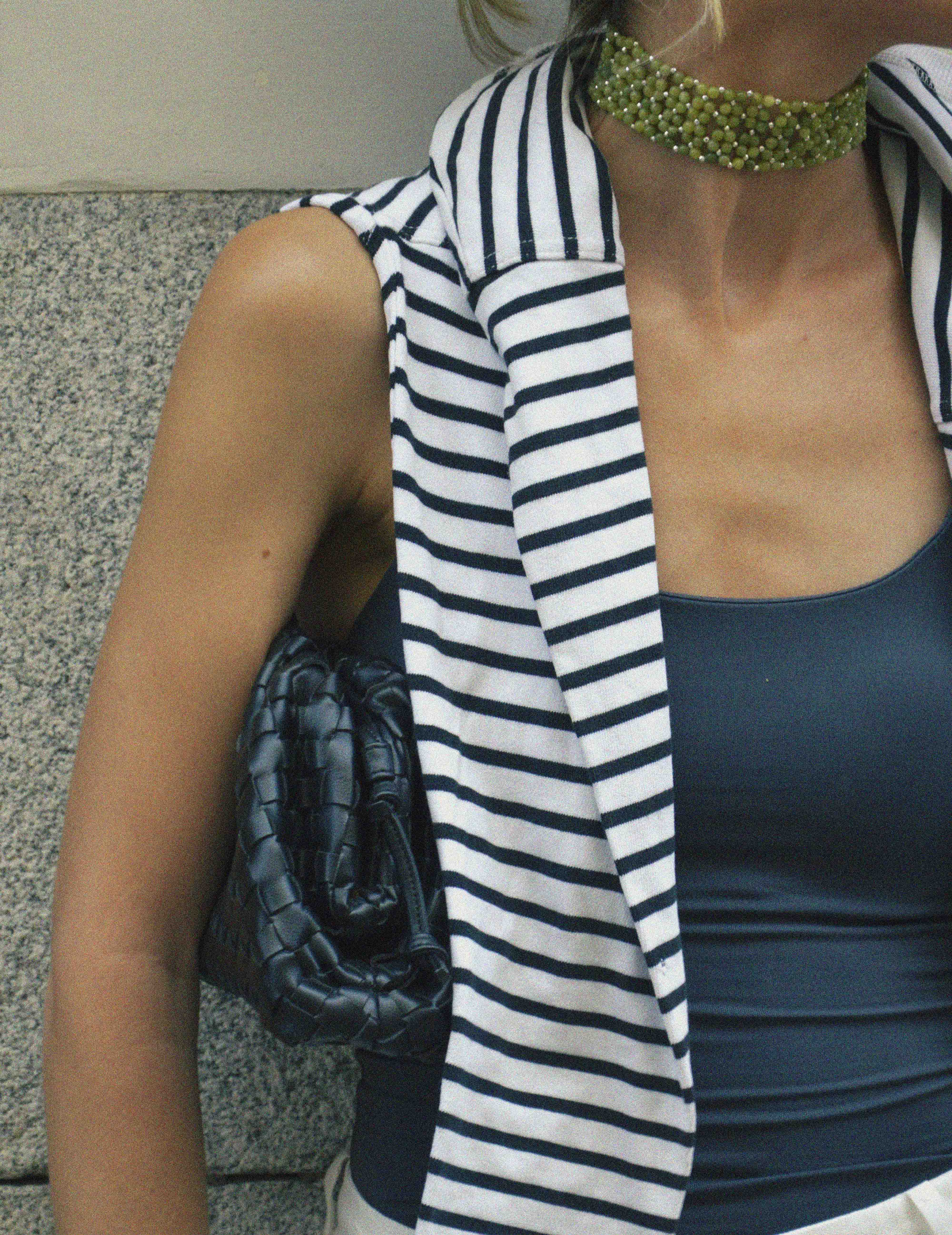 Bolso trenzado - Negro