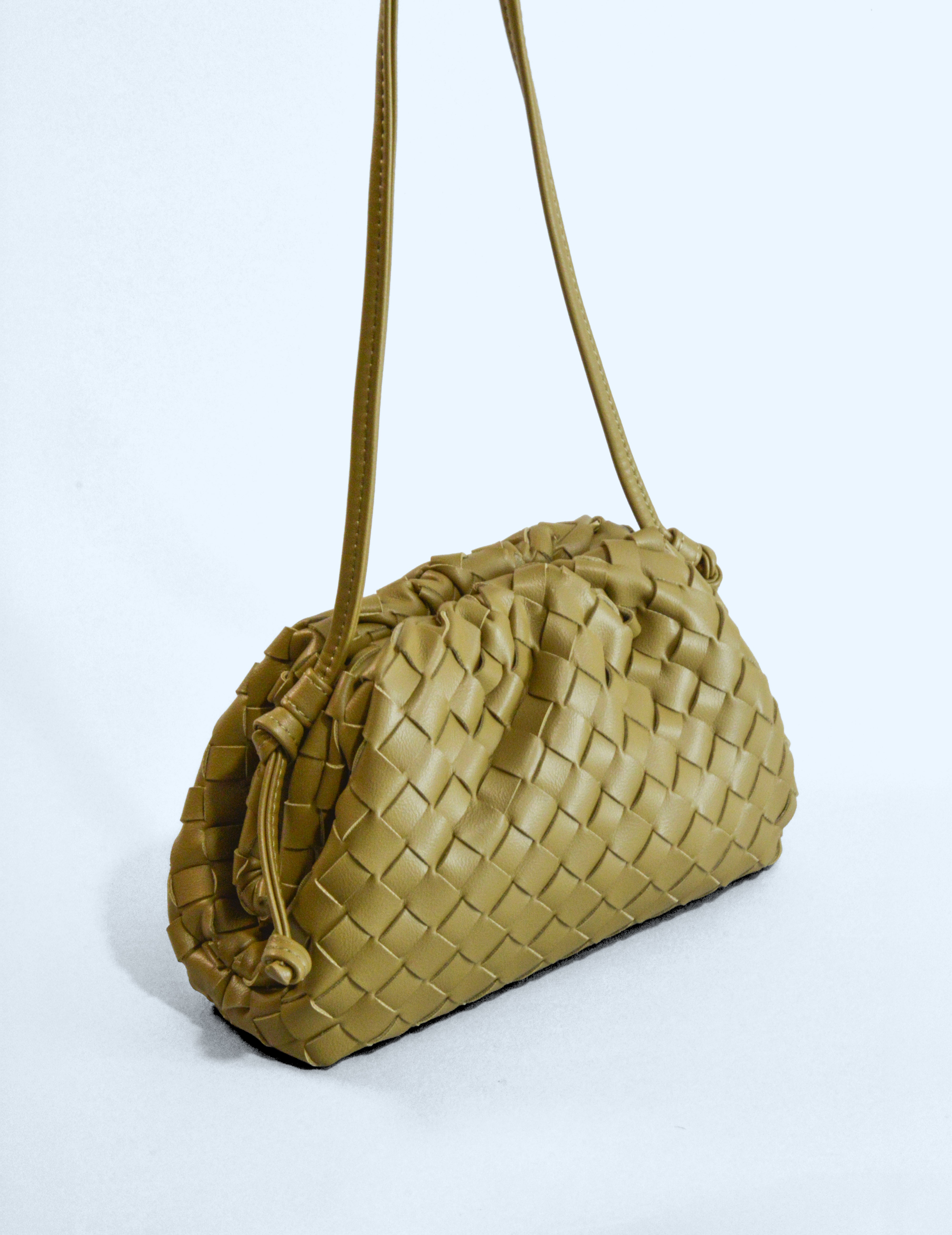 Bolso trenzado - Caramel