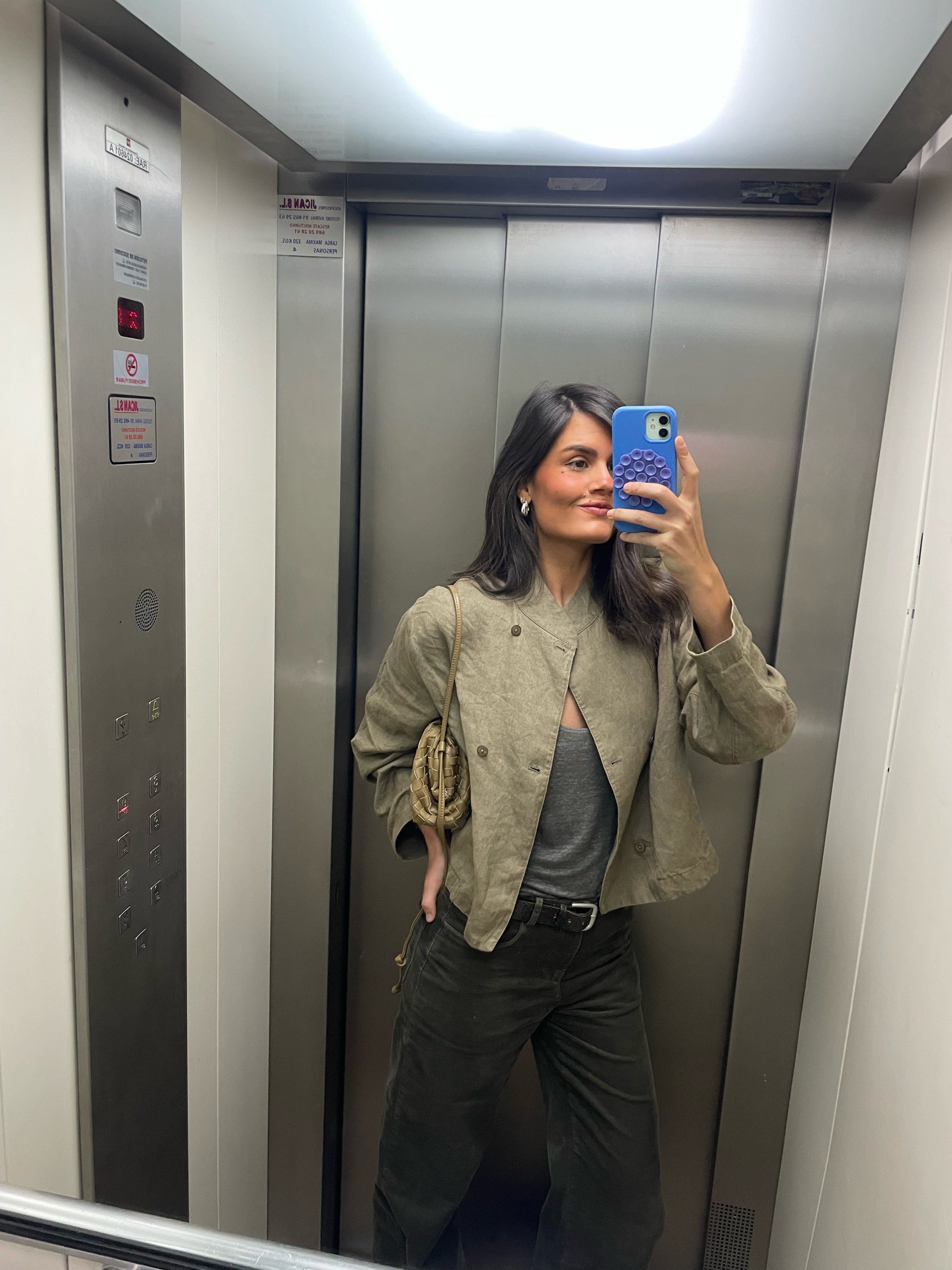 Bolso trenzado - Caramel