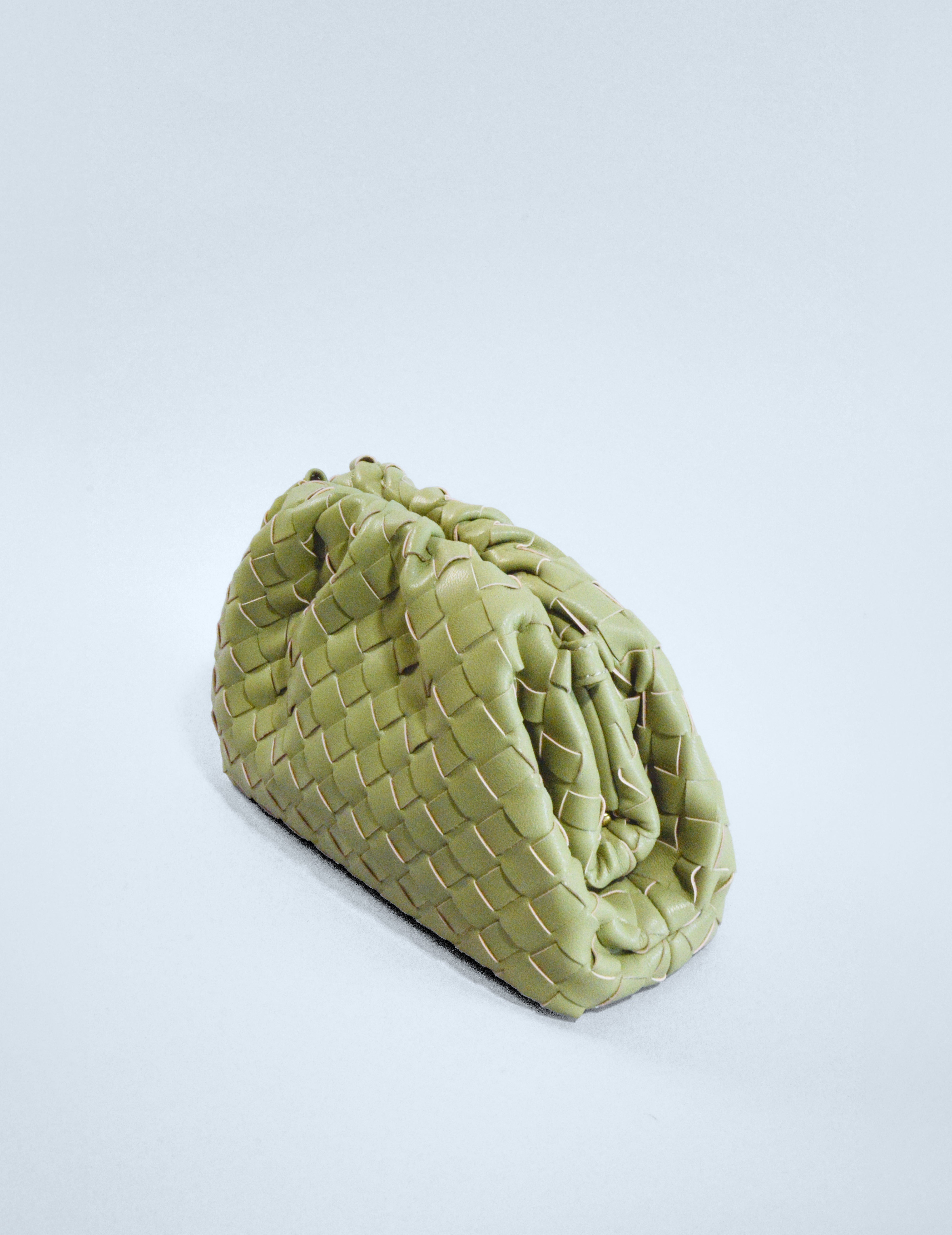 Bolso trenzado - Oliva