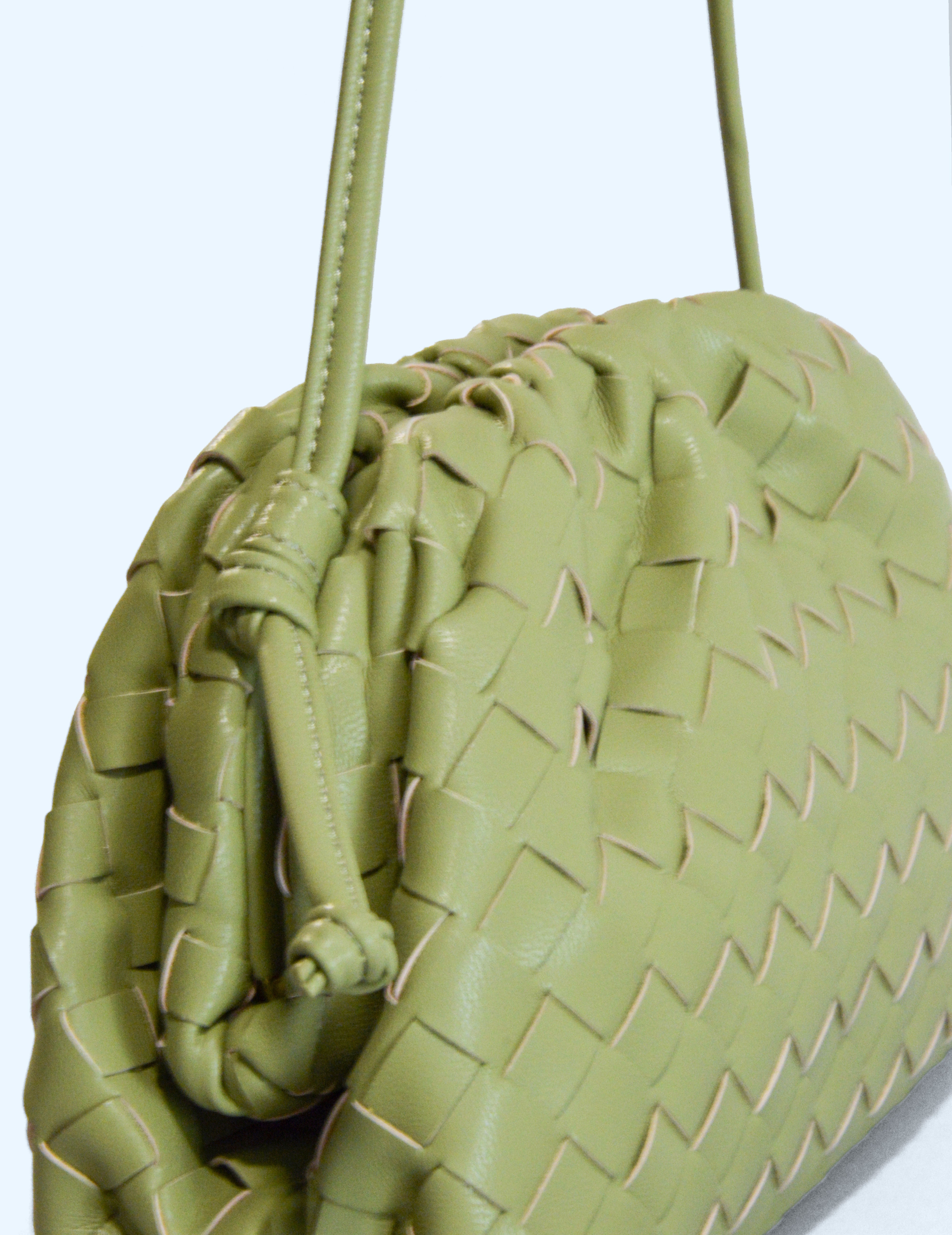 Bolso trenzado - Oliva