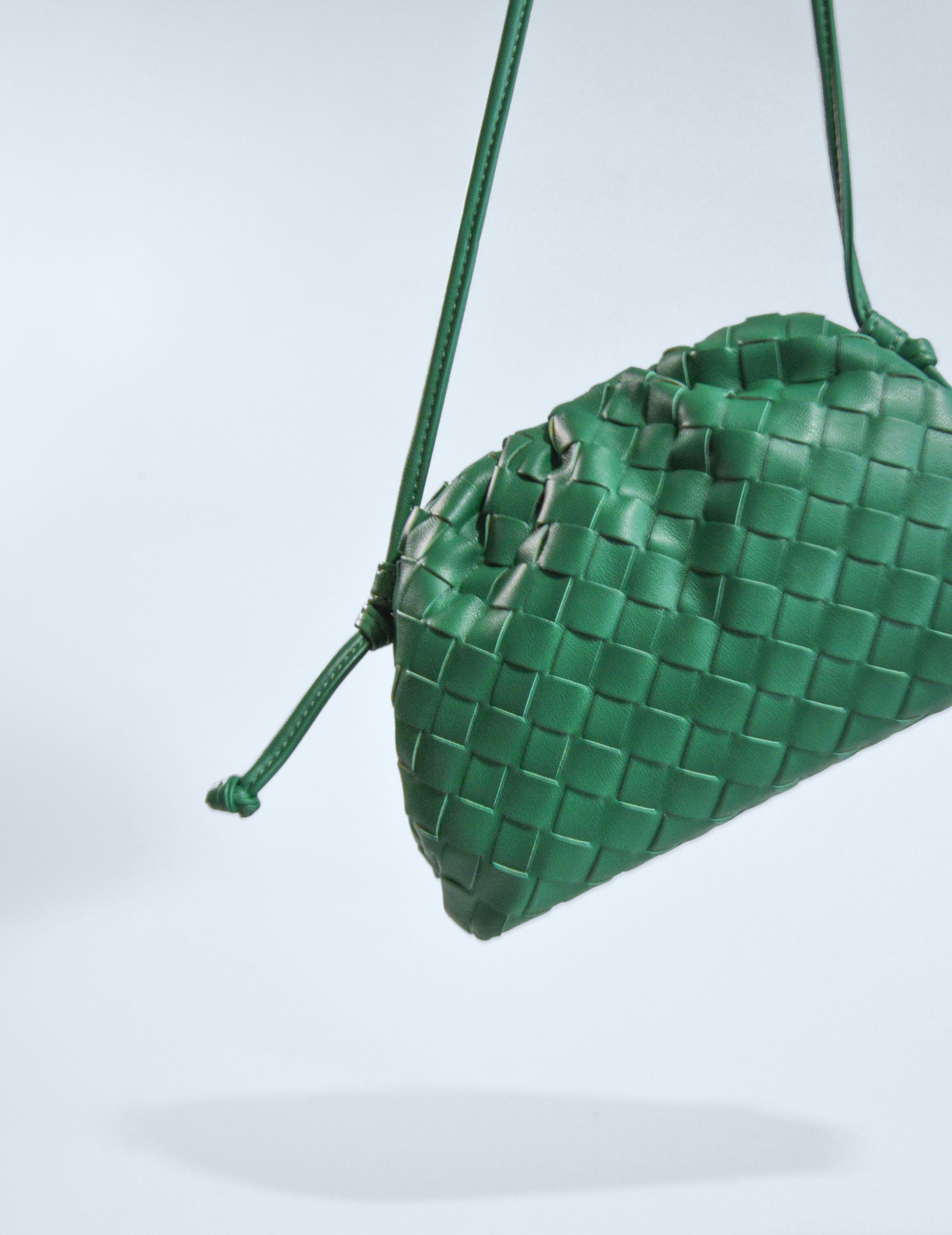 Bolso trenzado - Verde
