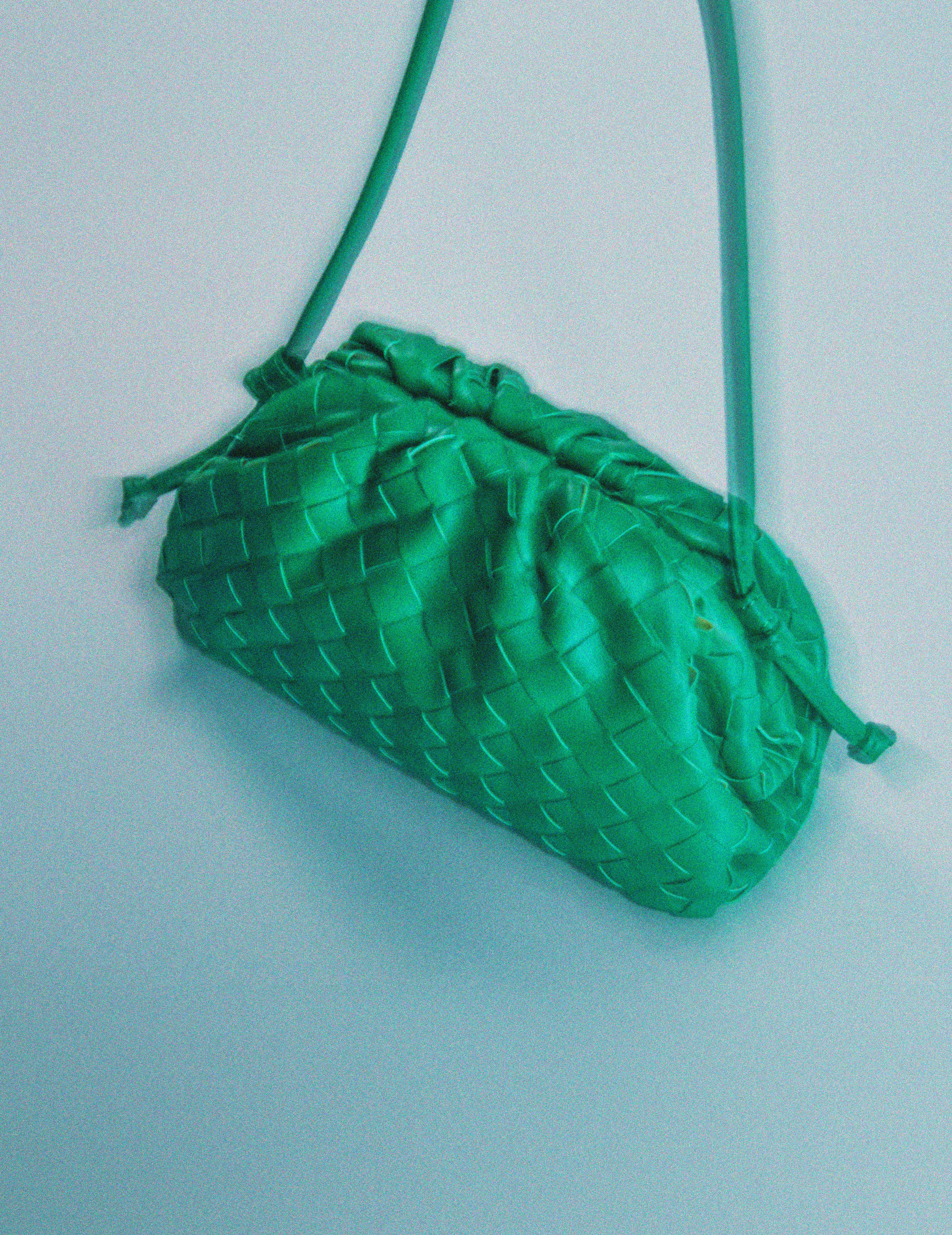 Bolso trenzado - Verde