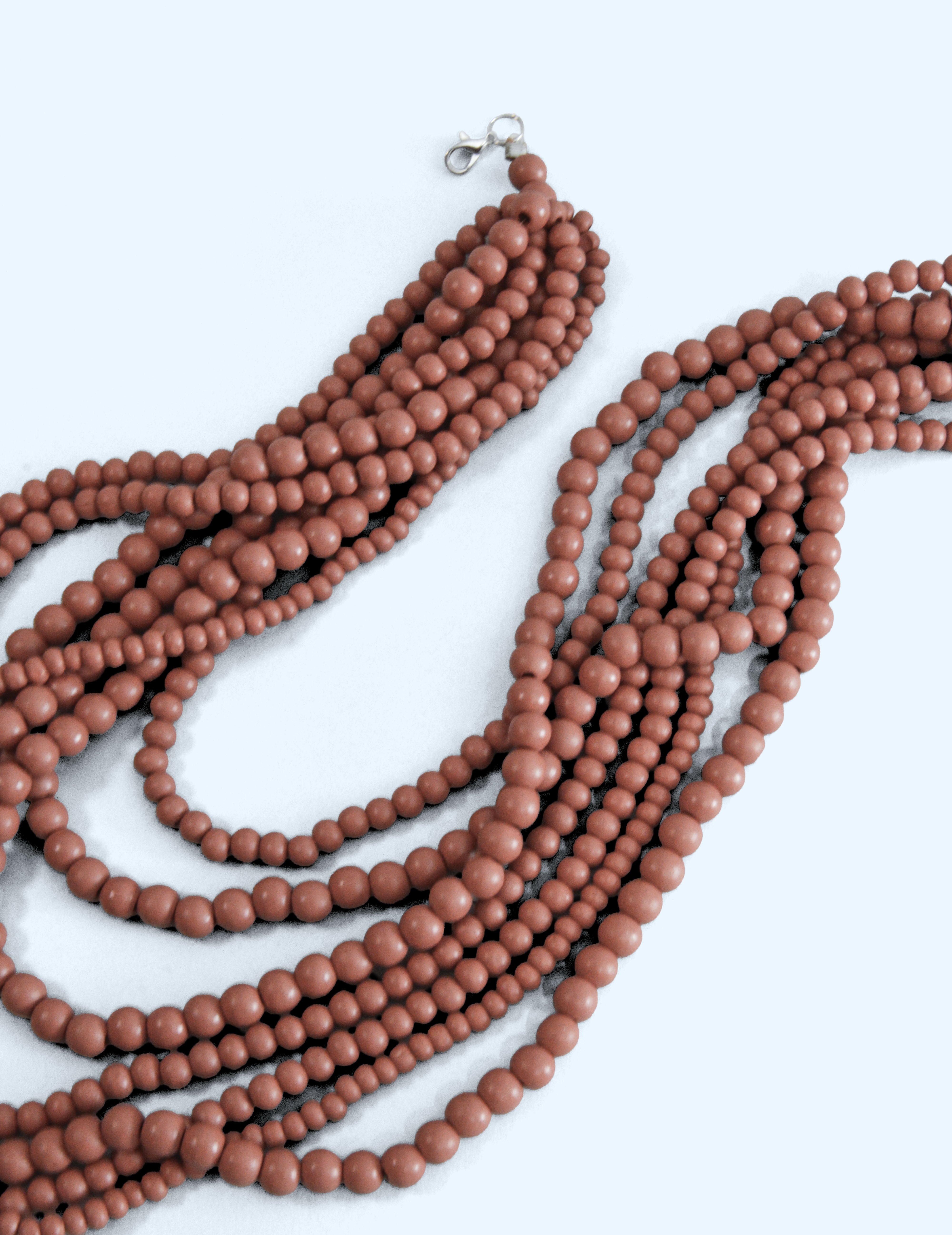 Collar multicapas - Teja