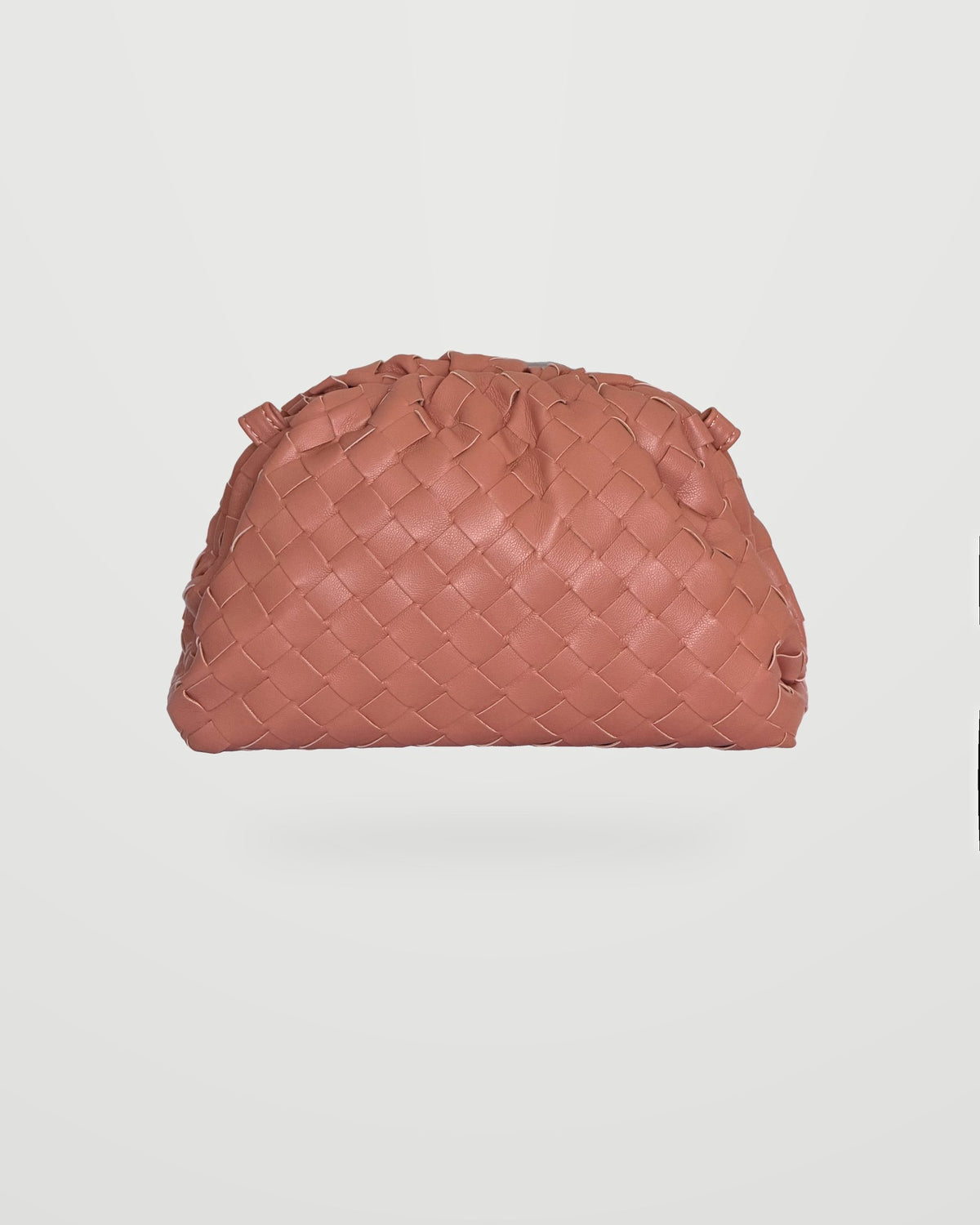 Bolso trenzado Nube rosa salmón