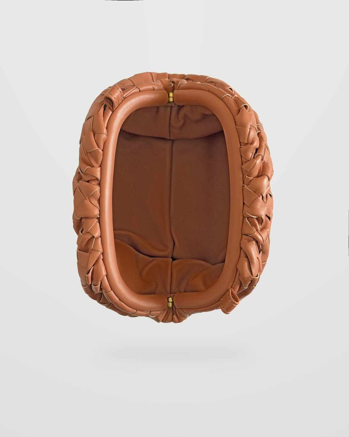 Bolso trenzado Nube rosa salmón